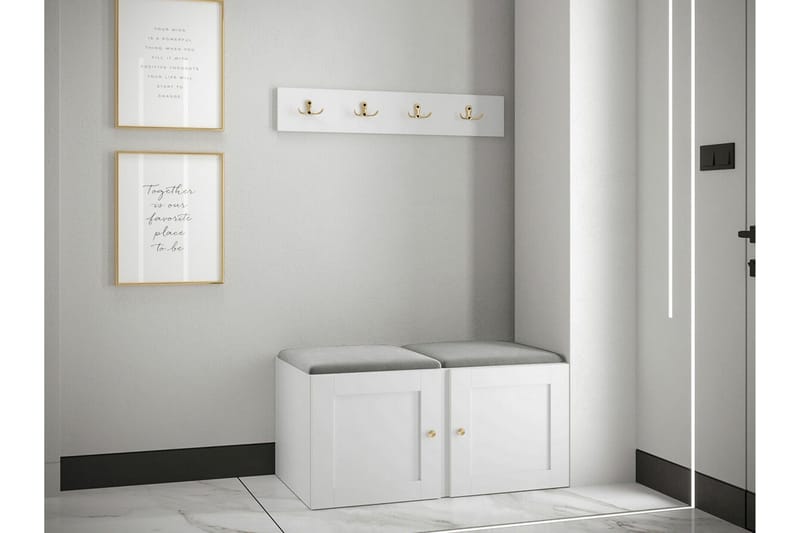 Dunvegan Highboard White - Förvaring - Skåp - Förvaringsskåp