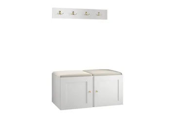 Dunvegan Highboard White - Förvaring - Skåp - Förvaringsskåp