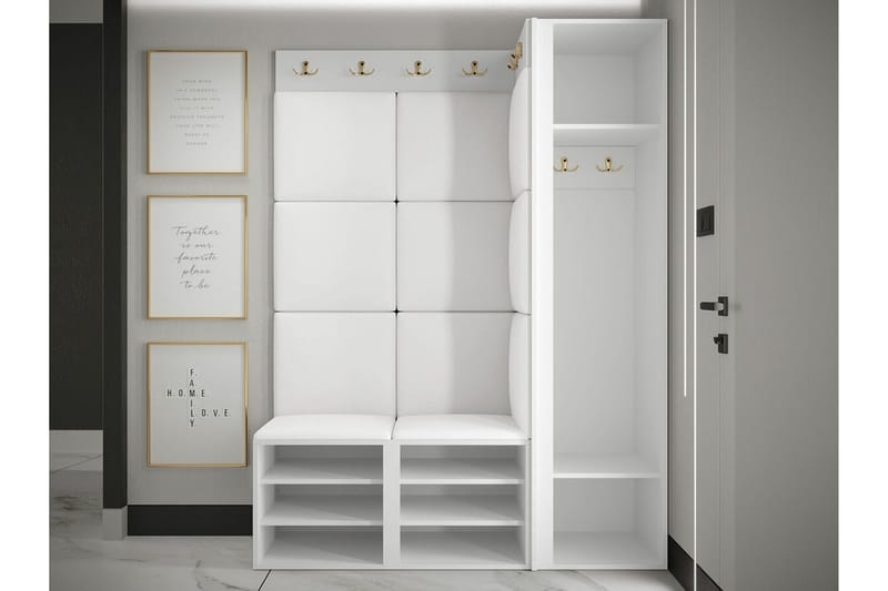 Dunvegan Highboard White - Förvaring - Skåp - Förvaringsskåp