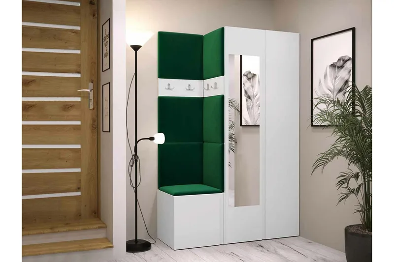 Dunvegan Highboard White - Förvaring - Skåp - Förvaringsskåp