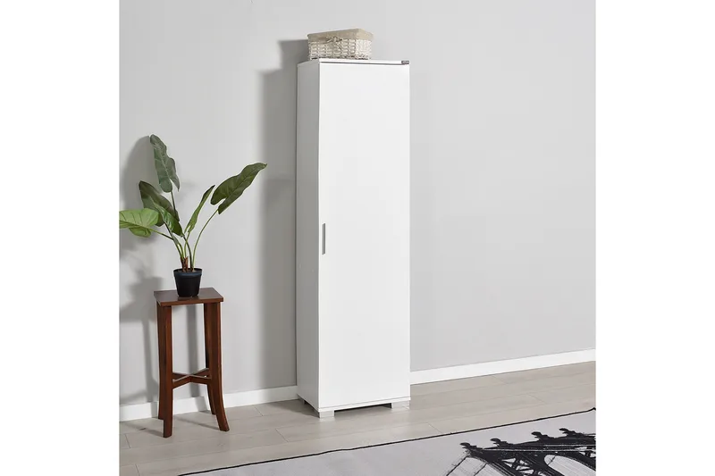 Förvaringsskåp 45x169 cm - Vit - Förvaring - Skåp - Förvaringsskåp