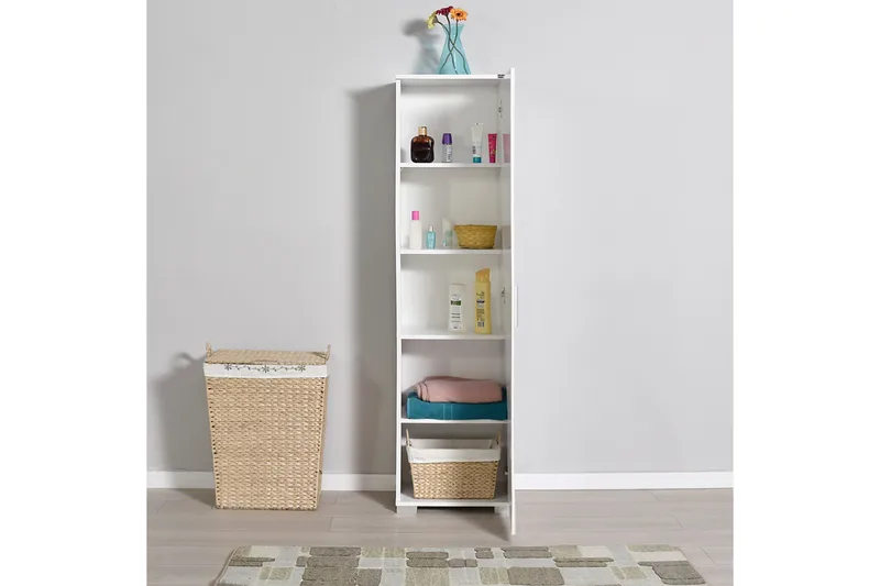 Förvaringsskåp 45x169 cm - Vit - Förvaring - Skåp - Förvaringsskåp