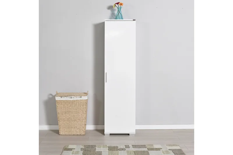 Förvaringsskåp 45x169 cm - Vit - Förvaring - Skåp - Förvaringsskåp