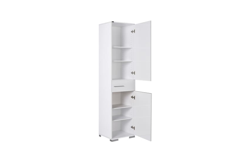 Förvaringsskåp 45x187 cm - Vit - Förvaring - Skåp - Förvaringsskåp