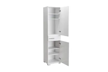 Förvaringsskåp 45x187 cm - Vit - Förvaring - Skåp - Förvaringsskåp