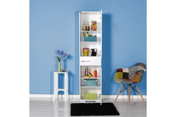 Förvaringsskåp 45x187 cm - Vit - Förvaring - Skåp - Förvaringsskåp