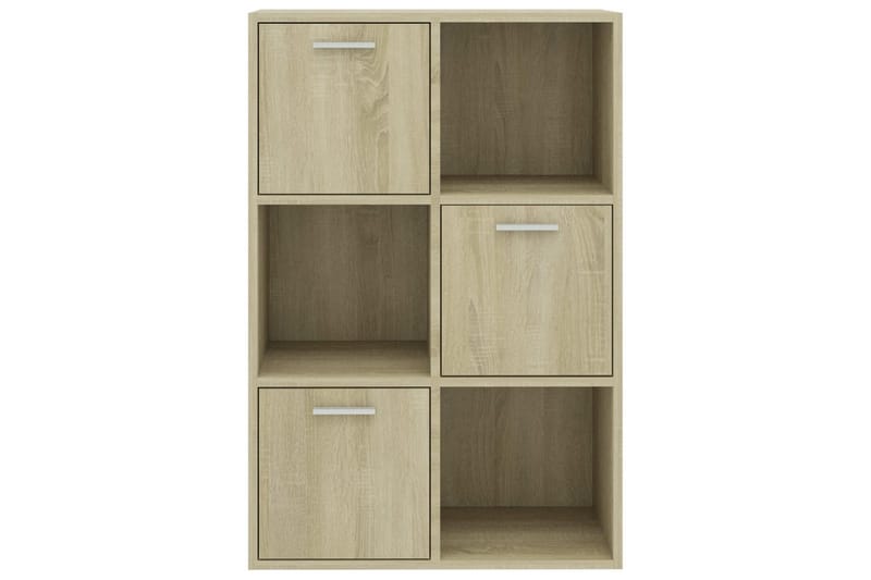 Förvaringsskåp sonoma ek 60x29,5x90 cm spånskiva - Brun - Förvaring - Skåp - Förvaringsskåp