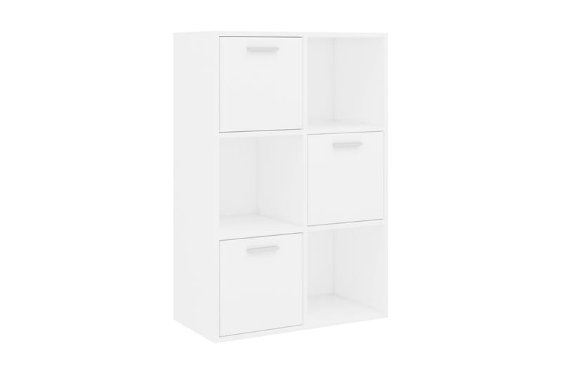 Förvaringsskåp vit 60x29,5x90 cm spånskiva - Vit - Förvaring - Skåp - Förvaringsskåp
