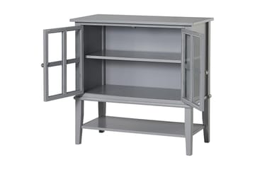 Franklin Förvaringsskåp 80x40 cm Grå - Dorel Home - Förvaring - Skåp - Förvaringsskåp