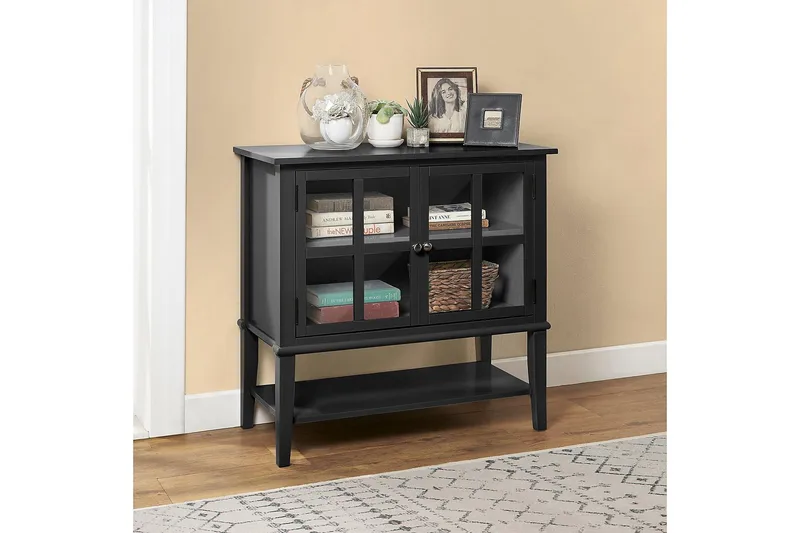 Franklin Förvaringsskåp 80x40 cm Svart - Dorel Home - Förvaring - Skåp - Förvaringsskåp