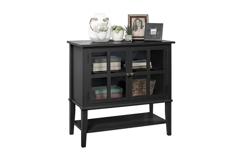 Franklin Förvaringsskåp 80x40 cm Svart - Dorel Home - Förvaring - Skåp - Förvaringsskåp