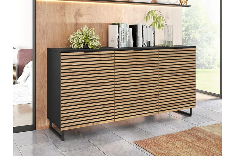 Galbally Highboard - Brun - Förvaring - Skåp - Förvaringsskåp