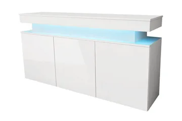 Glenndale Highboard - Vit - Förvaring - Skåp - Förvaringsskåp
