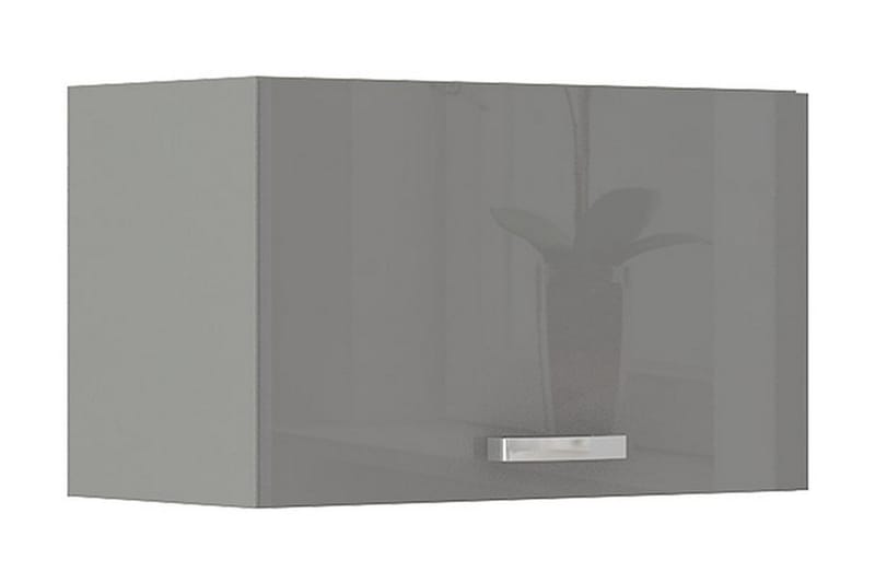 Grey Väggskåp 60x36x40 cm - Svart - Förvaringsskåp