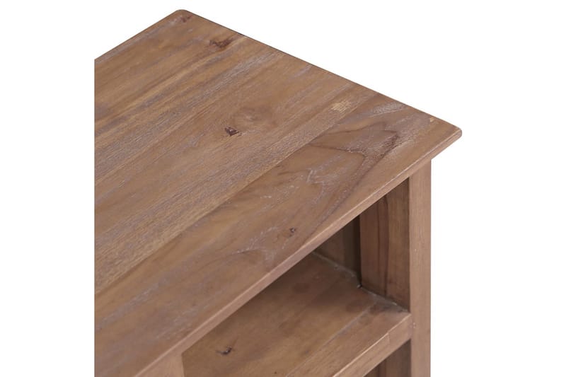 Högskåp 60x30x100 cm massiv teak - Brun - Förvaring - Skåp - Förvaringsskåp
