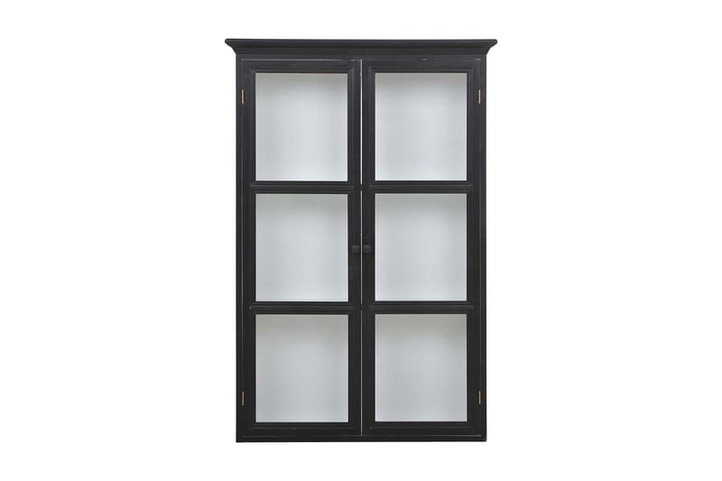 Havin Väggskåp 80 cm - Vit/Svart - Förvaring - Skåp - Förvaringsskåp