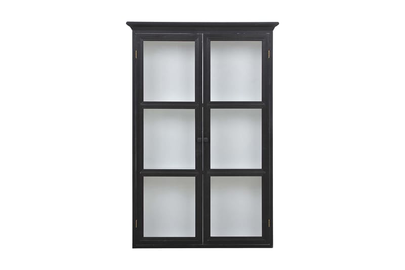 Havin Väggskåp 80 cm - Vit/Svart - Förvaring - Skåp - Förvaringsskåp
