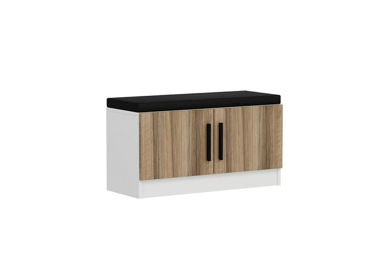 Hew Omklädningsskåp 90x35 cm - Valnöt - Förvaring - Skåp - Förvaringsskåp - Omklädningsskåp