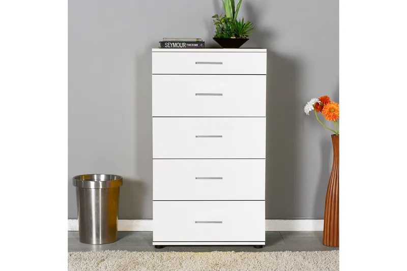 Highboard 60x108 cm - Vit - Förvaring - Skåp - Förvaringsskåp