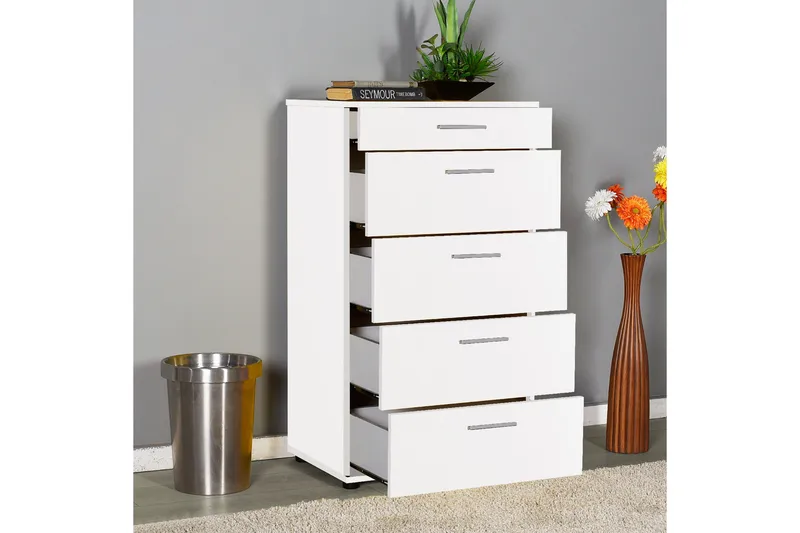 Highboard 60x108 cm - Vit - Förvaring - Skåp - Förvaringsskåp