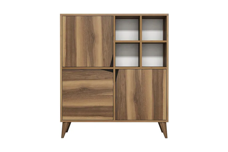 Hovdane Förvaringsskåp 100 cm - Brun - Förvaring - Skåp - Förvaringsskåp