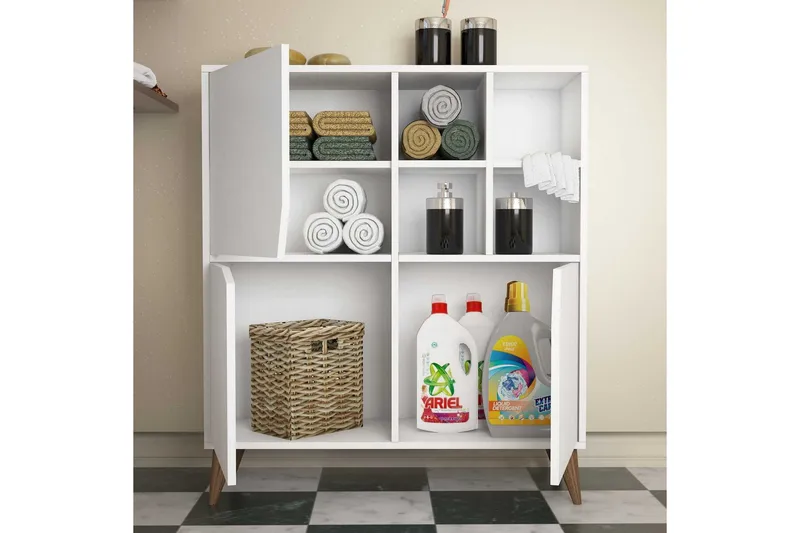 Hovdane Förvaringsskåp 100 cm - Vit/Vit - Förvaring - Skåp - Förvaringsskåp