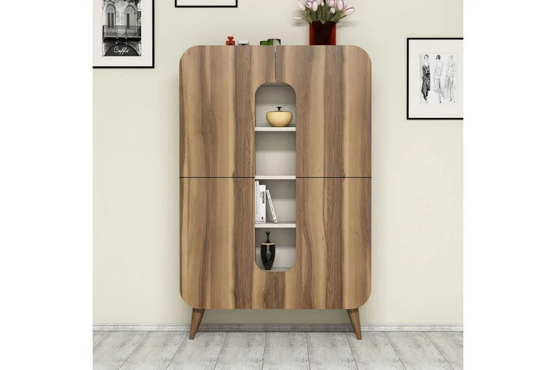 Hovdane Förvaringsskåp 108 cm, Brun