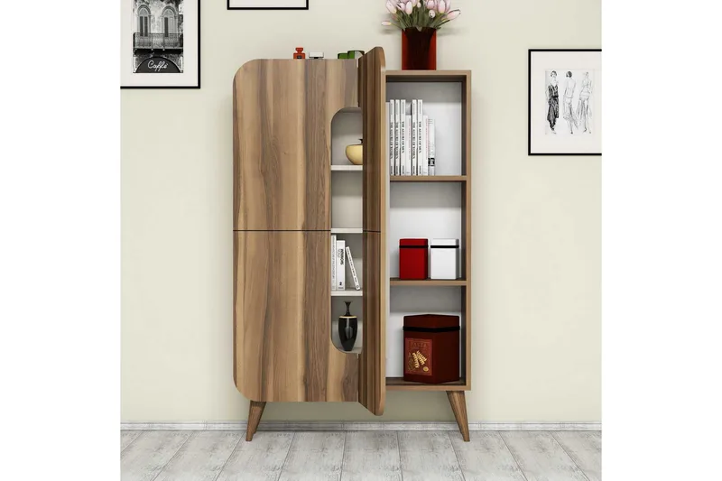 Hovdane Förvaringsskåp 108 cm - Brun - Förvaring - Skåp - Förvaringsskåp