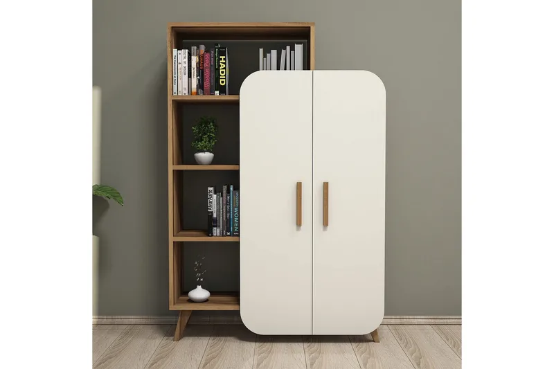 Hovdane Förvaringsskåp 90 cm - Brun - Förvaring - Skåp - Förvaringsskåp