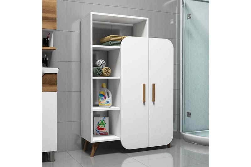 Hovdane Förvaringsskåp 90 cm - Vit - Förvaring - Skåp - Förvaringsskåp