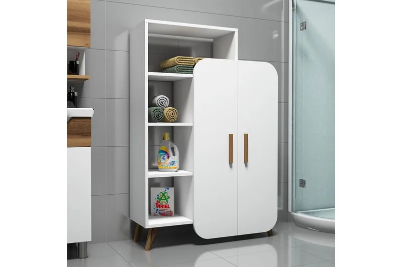 Hovdane Förvaringsskåp 90 cm - Vit - Förvaring - Skåp - Förvaringsskåp