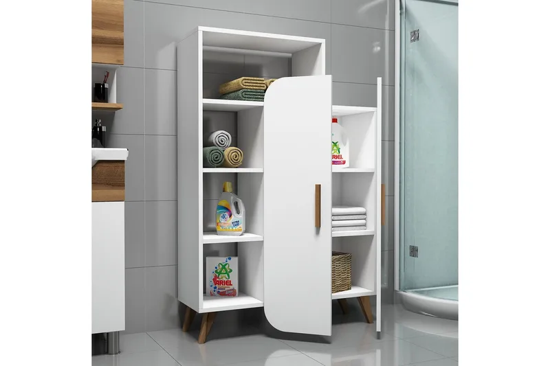 Hovdane Förvaringsskåp 90 cm - Vit - Förvaring - Skåp - Förvaringsskåp