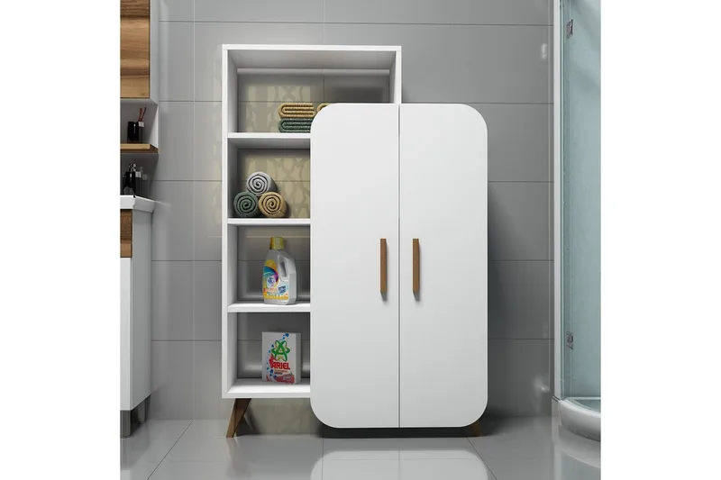 Hovdane Förvaringsskåp 90 cm - Vit - Förvaring - Skåp - Förvaringsskåp