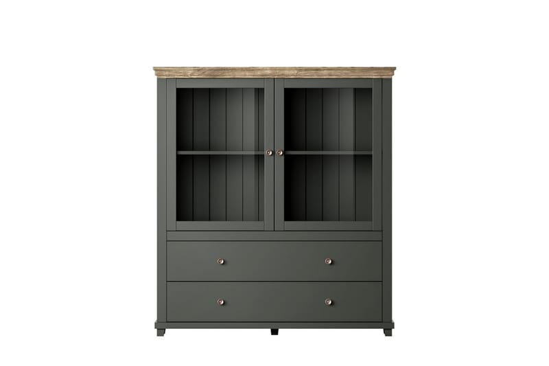 Ivreri Highboard 42x126 cm - Khaki/Natur - Förvaring - Skåp - Förvaringsskåp