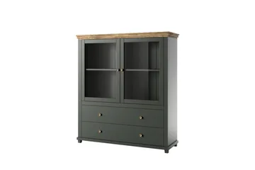 Ivreri Highboard 42x126 cm - Khaki/Natur - Förvaring - Skåp - Förvaringsskåp