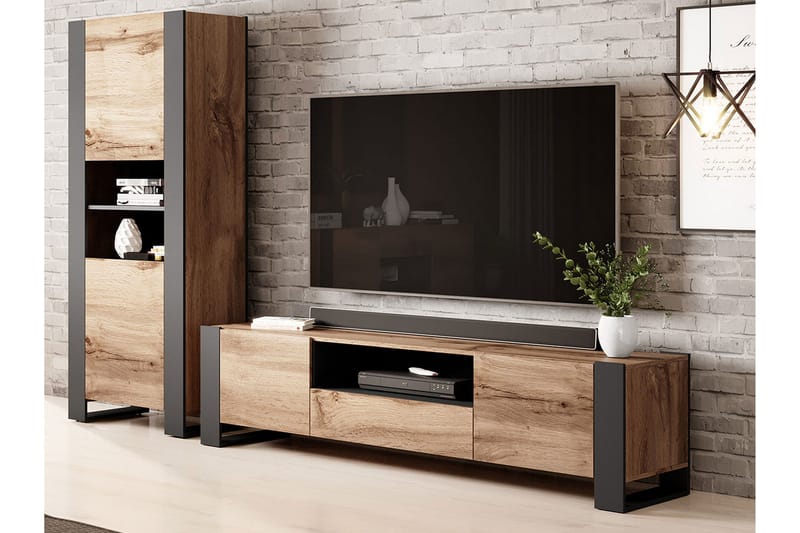 Juniskär Highboard - Antracit - Förvaring - Skåp - Förvaringsskåp