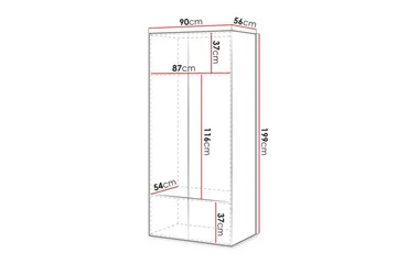 Juniskär Highboard - Svart - Förvaring - Skåp - Förvaringsskåp