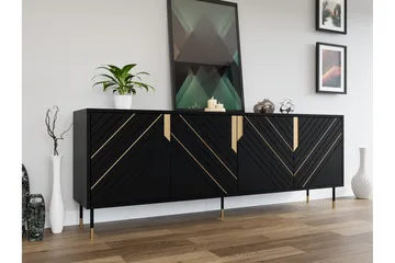 Juniskär Highboard - Svart - Förvaring - Skåp - Förvaringsskåp