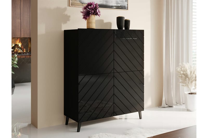 Juniskär Highboard - Svart - Förvaring - Skåp - Förvaringsskåp
