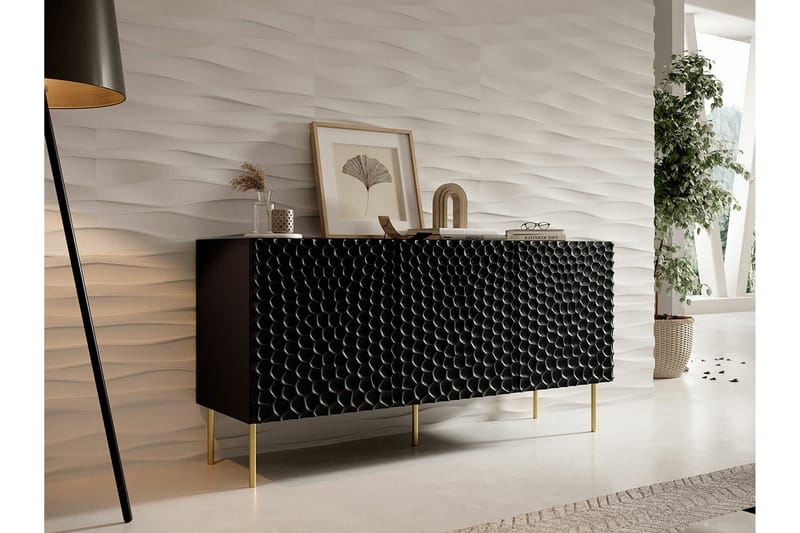 Juniskär Highboard - Svart - Förvaring - Skåp - Förvaringsskåp