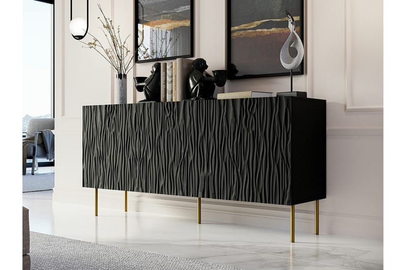 Juniskär Highboard - Svart - Förvaring - Skåp - Förvaringsskåp