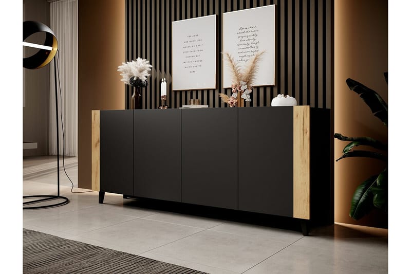Juniskär Highboard - Svart - Förvaring - Skåp - Förvaringsskåp