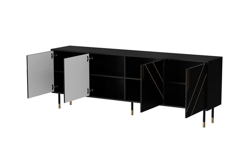 Juniskär Highboard - Svart - Förvaring - Skåp - Förvaringsskåp