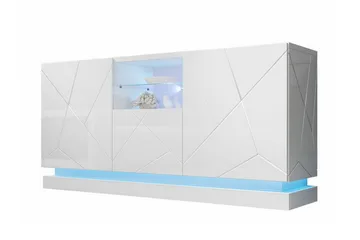 Juniskär Highboard - Vit - Förvaring - Skåp - Förvaringsskåp