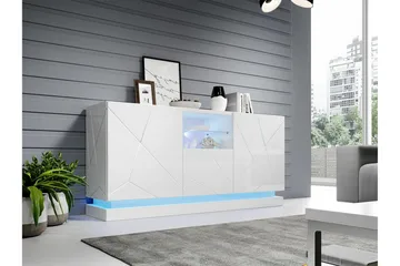 Juniskär Highboard - Vit - Förvaring - Skåp - Förvaringsskåp