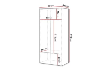 Juniskär Highboard - Vit - Förvaring - Skåp - Förvaringsskåp