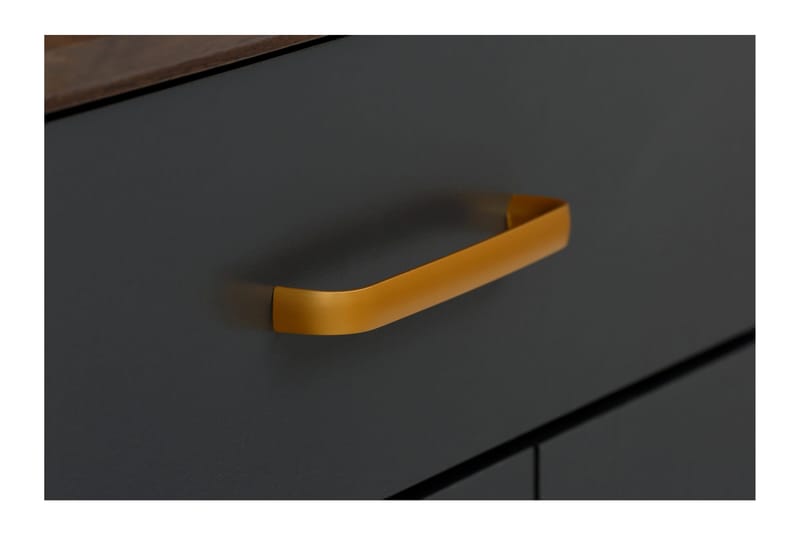 Juntolah Highboard - Svart - Förvaring - Skåp - Förvaringsskåp