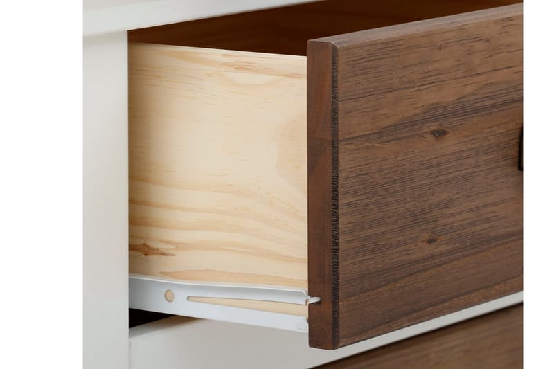 Kagami Highboard - Vit/Brun - Förvaring - Skåp - Förvaringsskåp