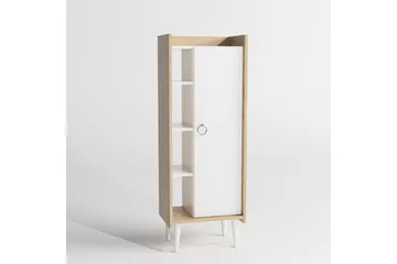 Keachi Highboard 50x30 cm - Natur/Vit - Förvaring - Skåp - Förvaringsskåp