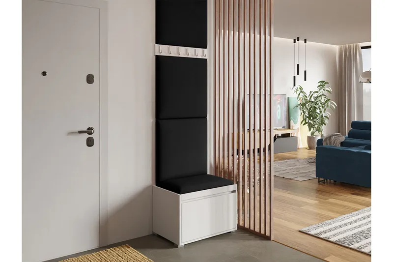 Kenmare Highboard Black/White - Förvaring - Skåp - Förvaringsskåp